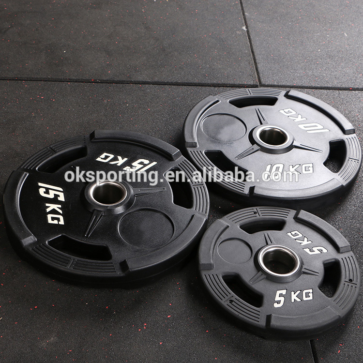 PU Weight Lifting Plates China Barbell Weight Plates