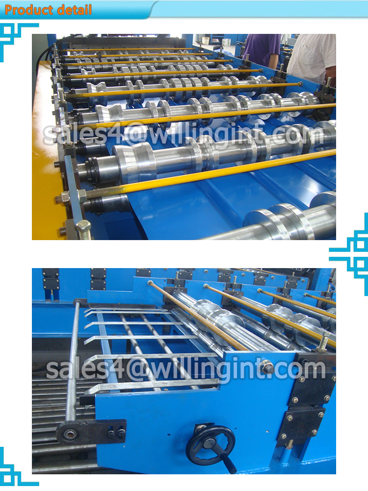 Roofing Sheet Trapezoid Iron Sheet Roll Forming Making Machine Cold Galvanizing Line