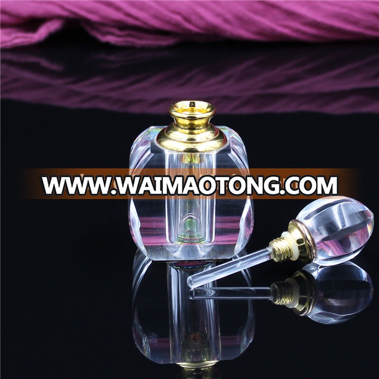 Travel 5ml antique perfume oil mini crystal bottle