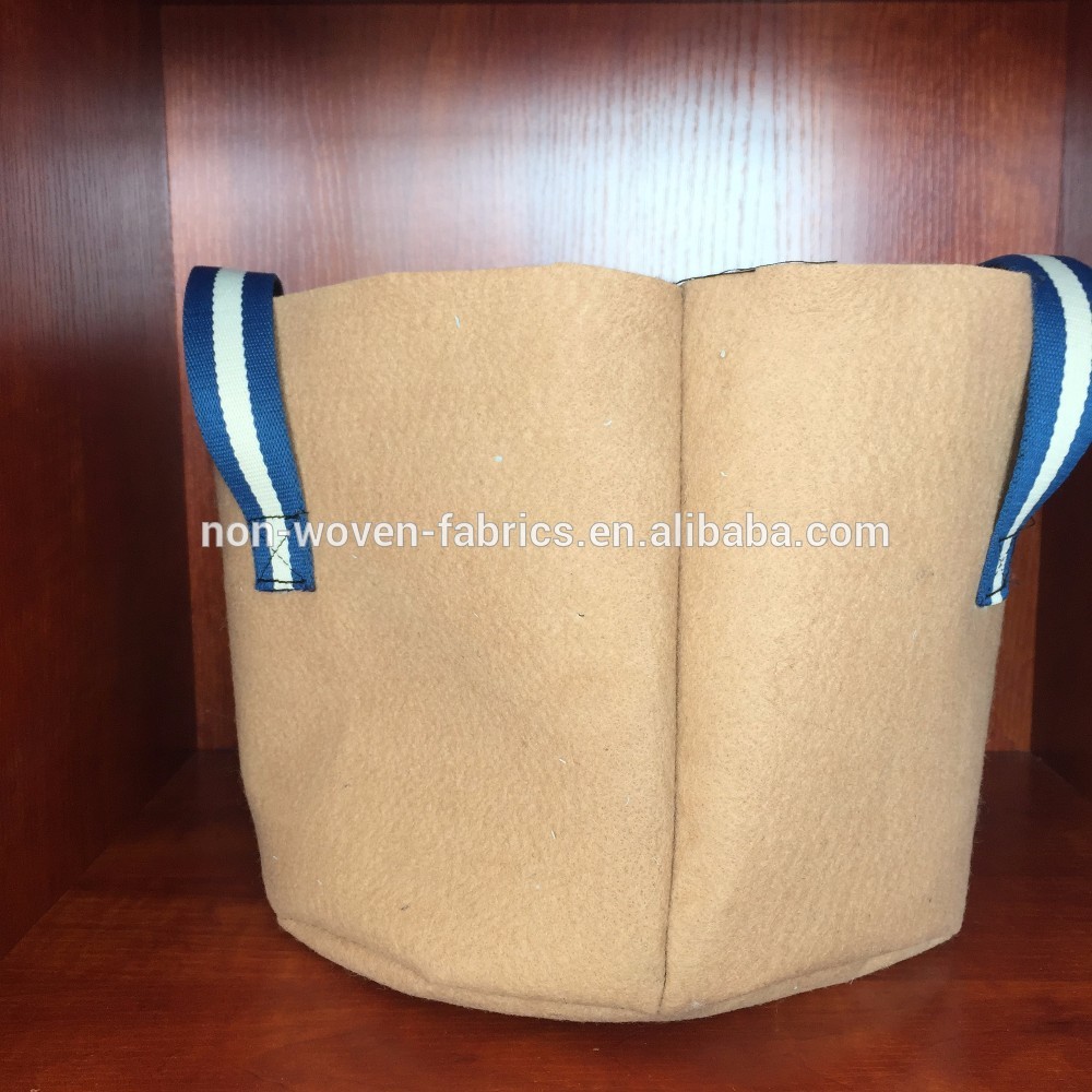 Made to order nonwoven fabric nursery bag used for garden flower container