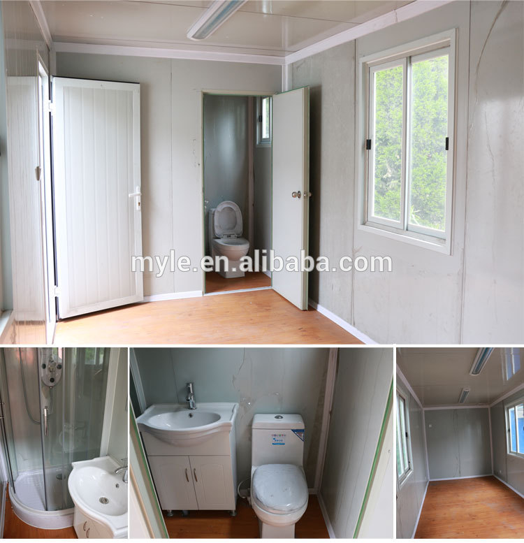 Nice Decorated Movable Wooden Pre-made Container House for Sale