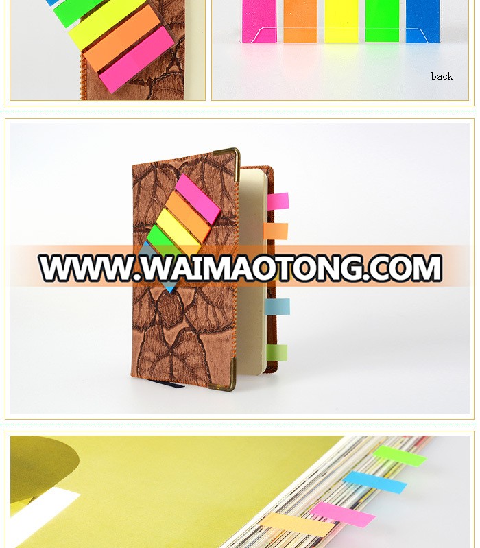 colorful PET page marker,adhesive sticky note in shenzhen