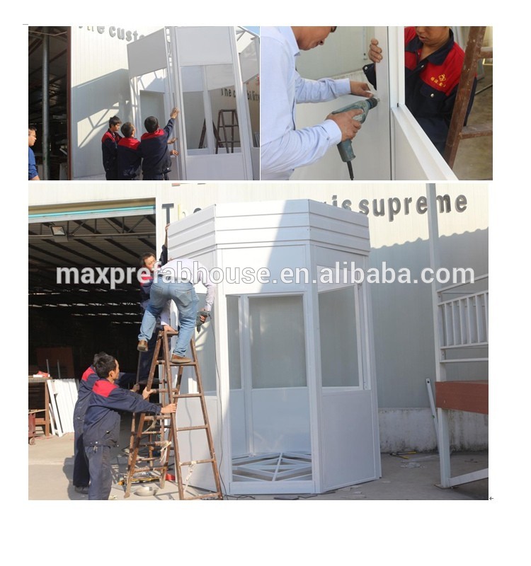 G8 prefabricated prefab portable booth kiosk design