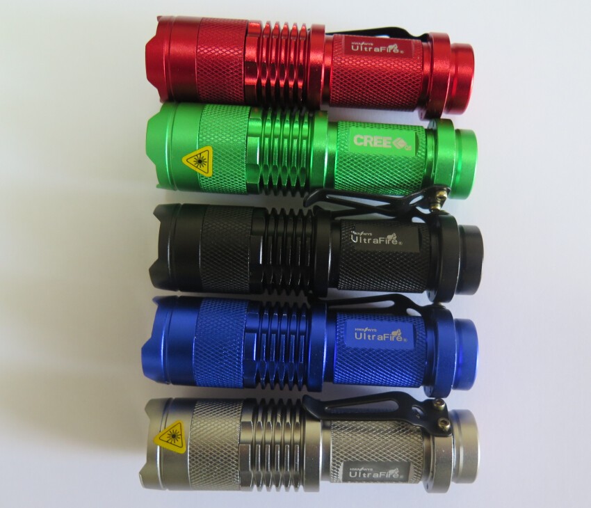 Mini Flash Light  Q5 1200 lumens 3 Modes LED Flashlight Adjustable Focus Lantern Portable Lights Hunting Spotlight AA 14500