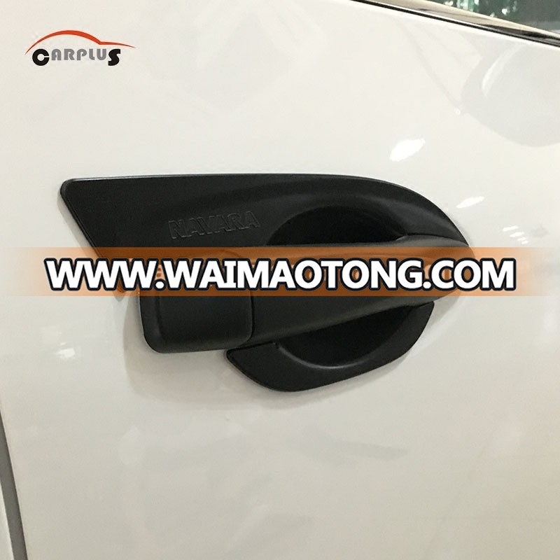 ABS Black handle cover for 2015 NAVARA NP300