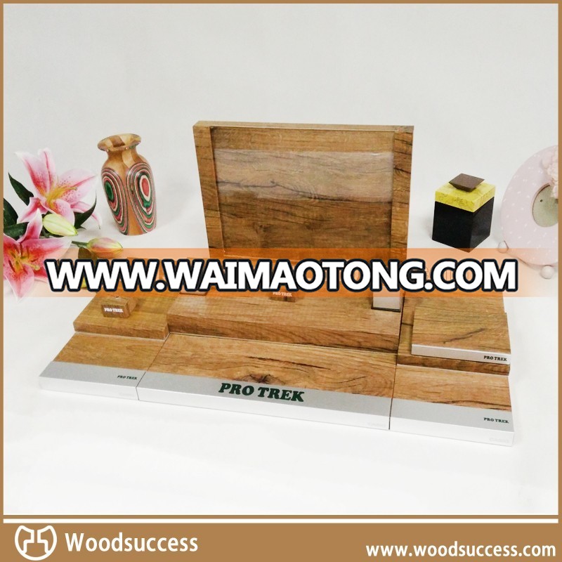 Professional good quality wooden wrist watch display stand