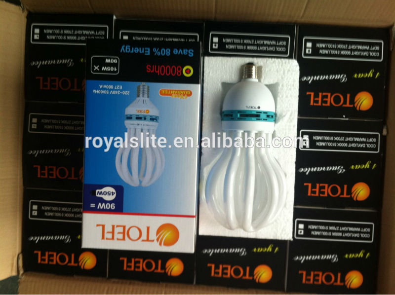 High Power 105w Lotus Energy Saving Lamp on Sale