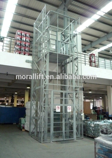 CE Hydraulic Warehouse Industrial Freight Elevator Cargo Lift