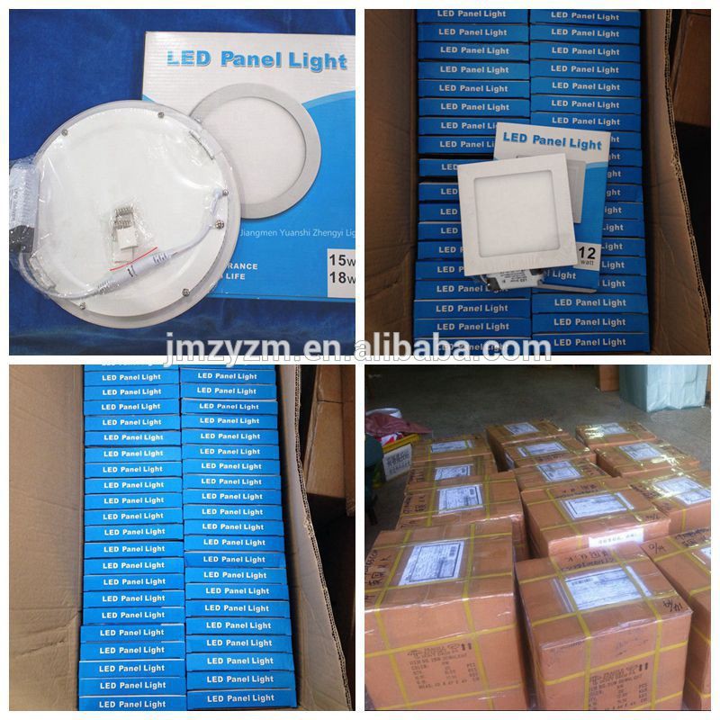 Low price slim led panel light 3w 6w 12w 18w 24w led recessed downlight