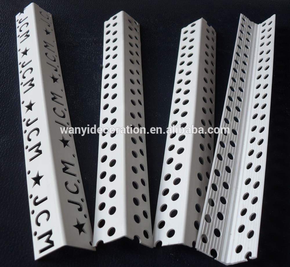 PVC tile corner bead for dry wall