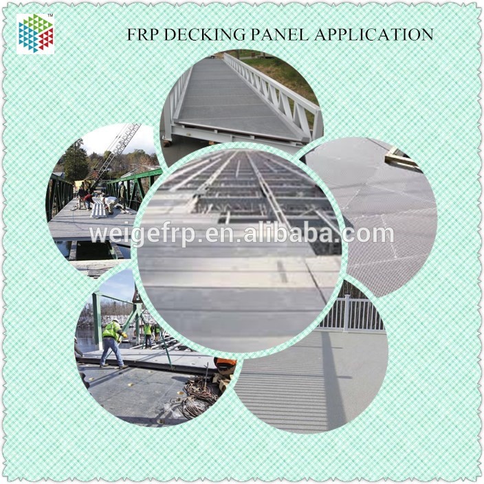 2019 popular High strength used for bridge structure fiberglass plank