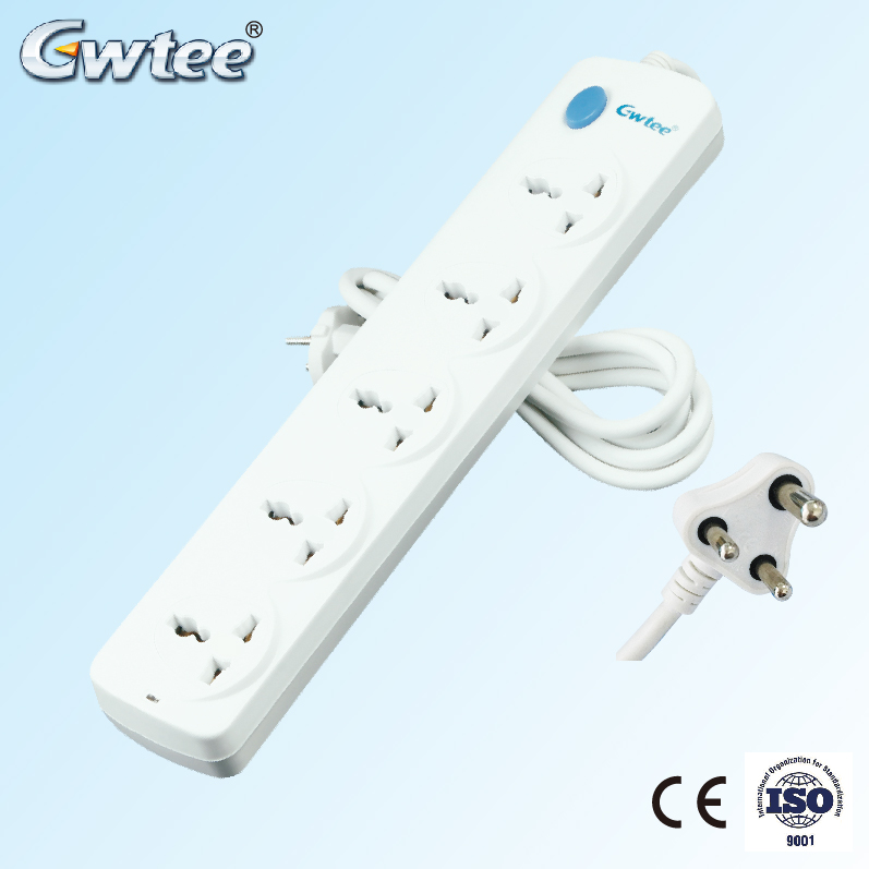 GT-6181 The high quality fast shipping free sample universal electrical extension socket