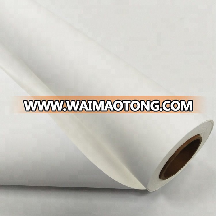 FLY Hot Sale premium white back waterproof coated cotton canvas for inkjet digital printing