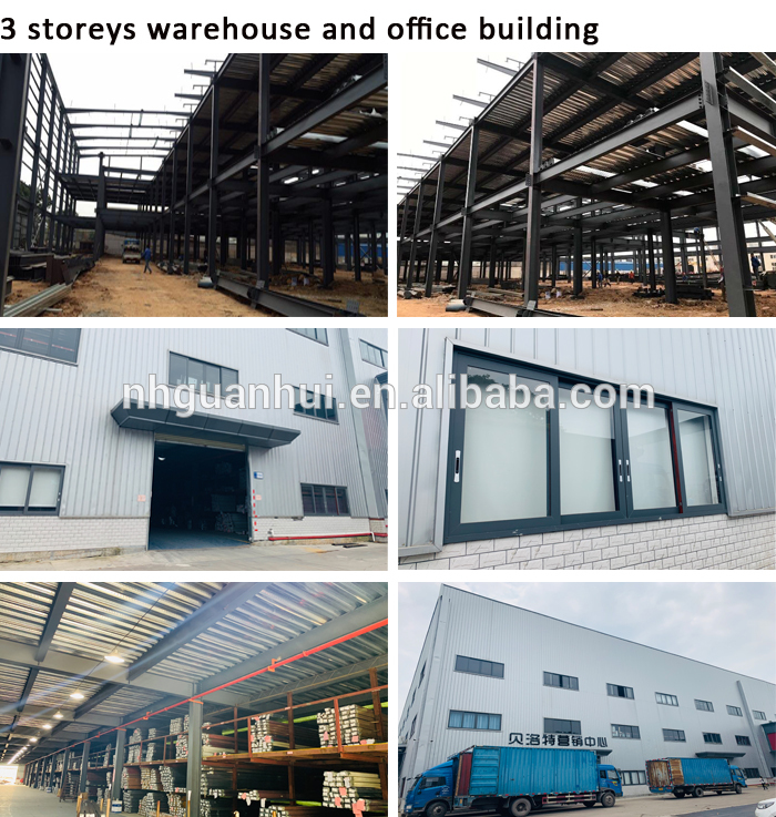 3D design large span steel structure sports hall