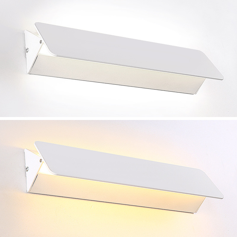 Aluminum white/black square adjustable LED wall lights 5W 10W up and down led wall lighting