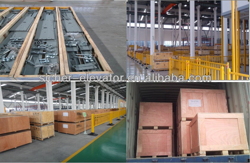 SRH CE approved unique advantages hydraulic freight elevator in China