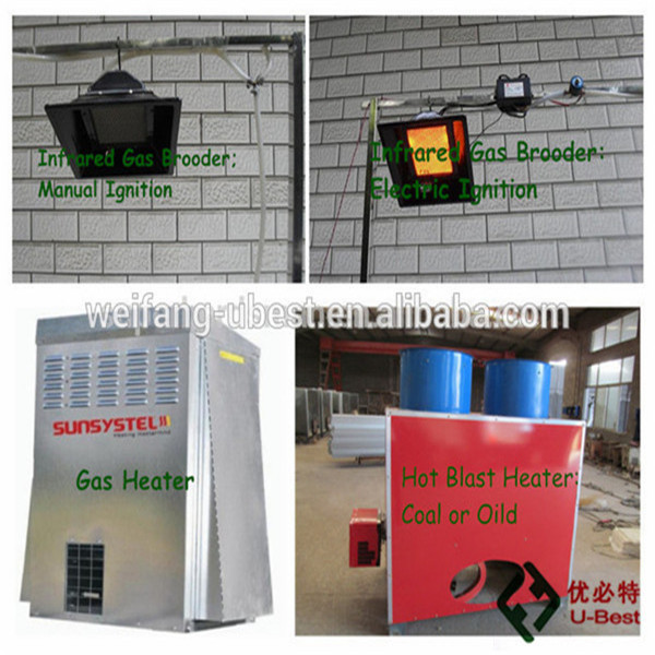 Poultry farm equipment for chicken house