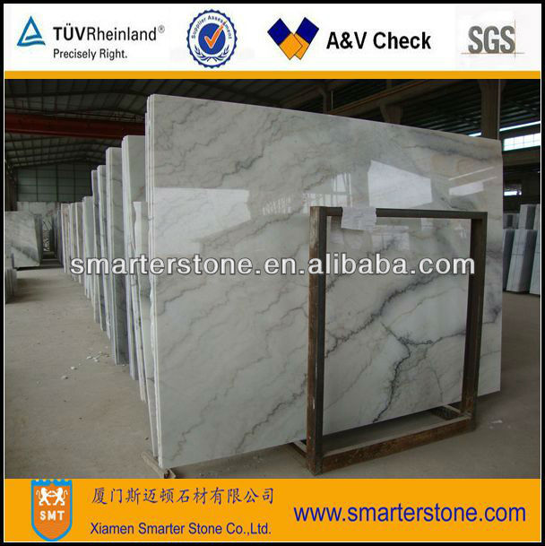 China Carrara White Marble Slab and Tiles