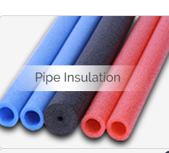 Grey Foam Pipe Insulation / Tube Lagging Wrap Roll Copper Pipe Lag