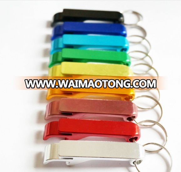 beer promotional gift Custom logo wine bottle opener , bottle opener keychain