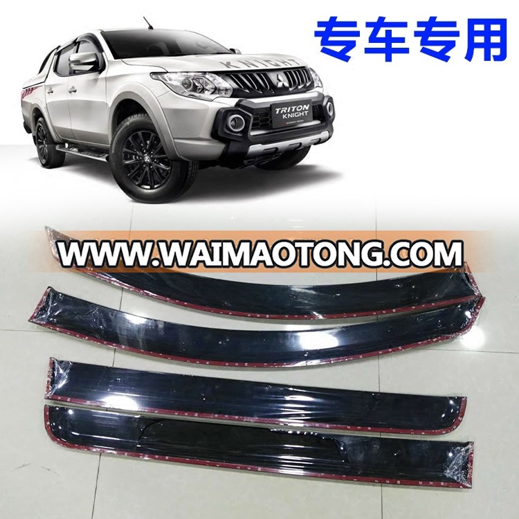 Door window visor injection model for 2015 NEW Triton L200