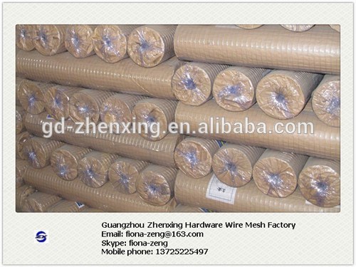 Electro Galvanized Welded Wire Mesh, cheap chicken wire coops guangzhou factory