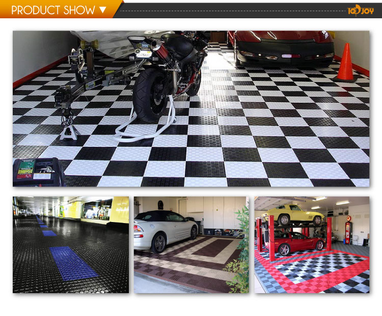 Durable Waterproof Outdoor Interlocking Garage Flooring Covering Floor Tiles