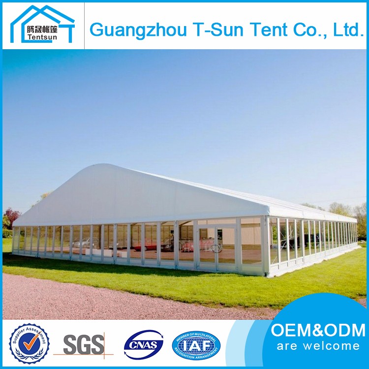 Arch shape 10-40m width outdoor trade show exhibition fair giant tent