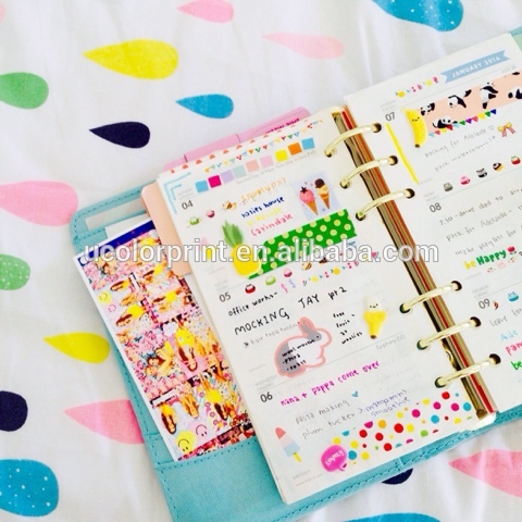 Creative Cartoon Notebook Journal Agenda Diary Planner Notepad Monthly Or Weekly Planner