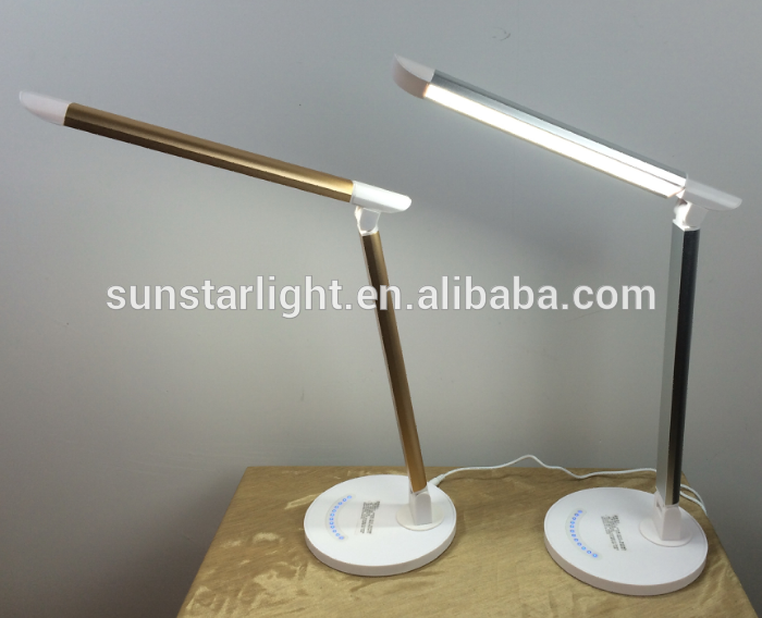 Folding Modern Led Desk Lamp / Wider Angle Hotel Table Lamp With Usb Port Led Light / Portable Table Lamp Reading Led Desk Light