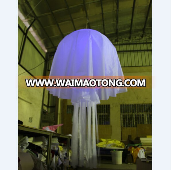 hot sale inflatable jellyfish lamp,lighting decoration inflatable