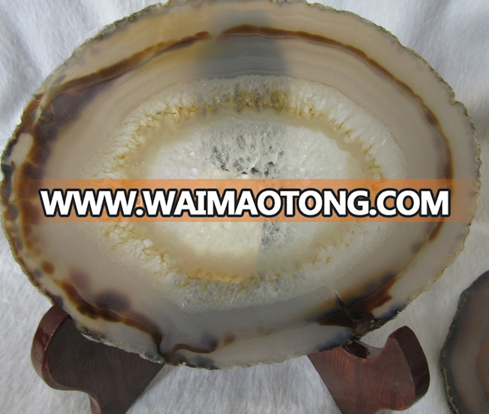 round shape natural mineral crystal agate stone