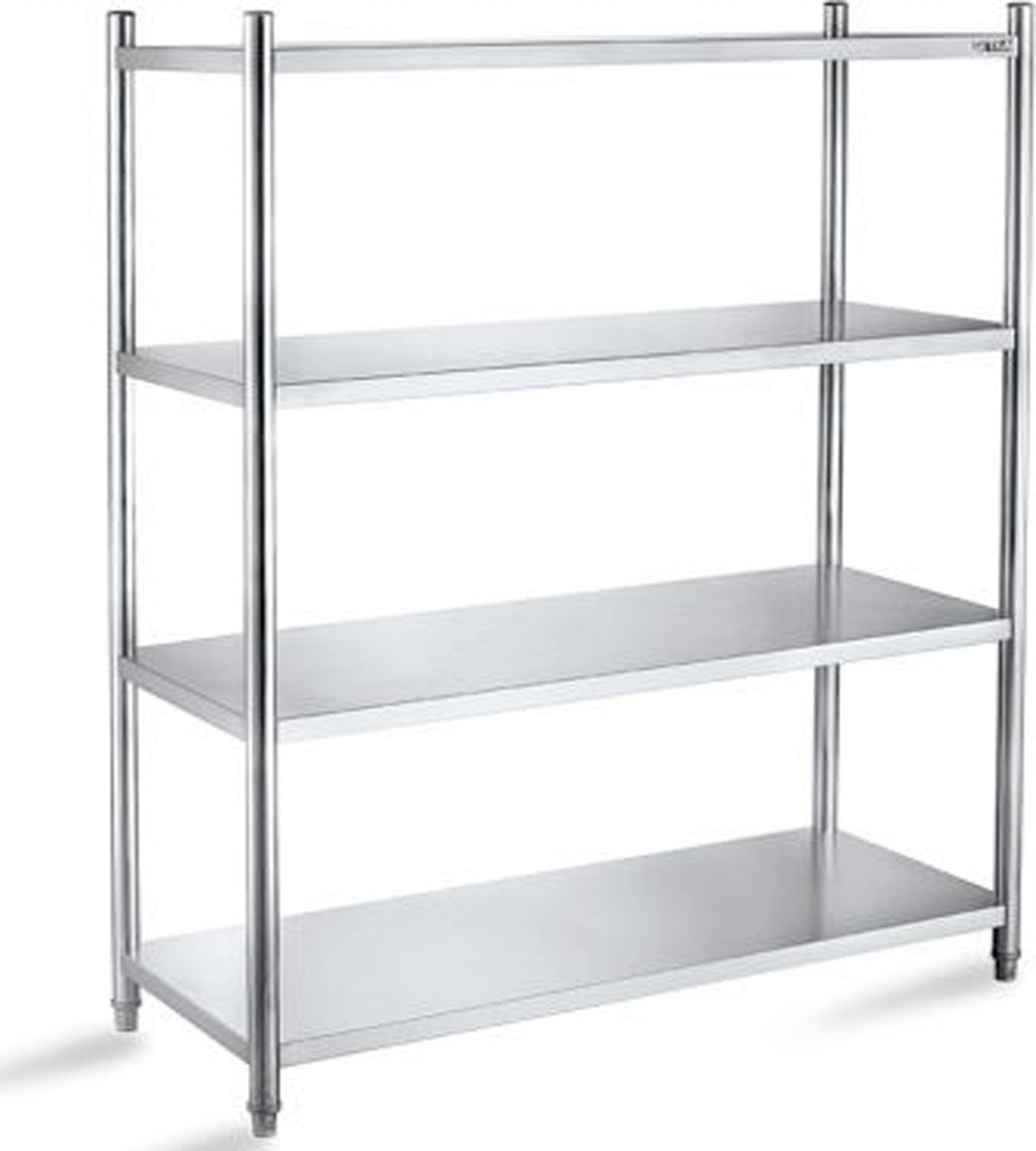 Heavy Duty Stainless Steel 4 Tiers Supermarket Shelf Rack/stainless steel kitchen storage Shelf/Vegetable Shelf for restaurant