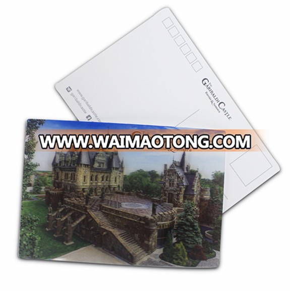 3d postcard 3d lenticular postcards for promotion