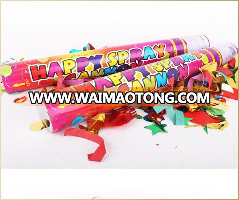 Factory wedding confetti party popper launcher tubes