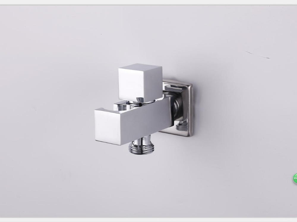 new model.Brass toilet adapter.Copper angle valve with holder.BSCI certificate approved