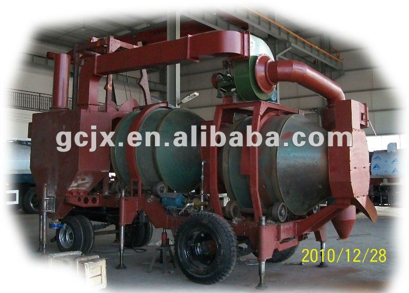 5t/h small asphalt drum mixer