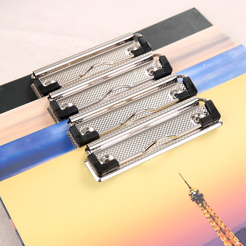 New Fashion Eiffel Tower Series Hard Clip Boards Folder Clipboards, A4 Letter Size Paper File Folder