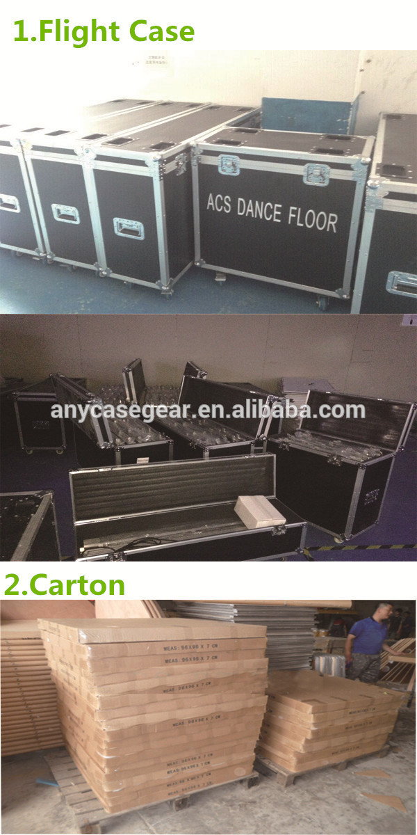 Anycase TOP sale professional nightclub or bar equipment DMX led dance floor with competitive price