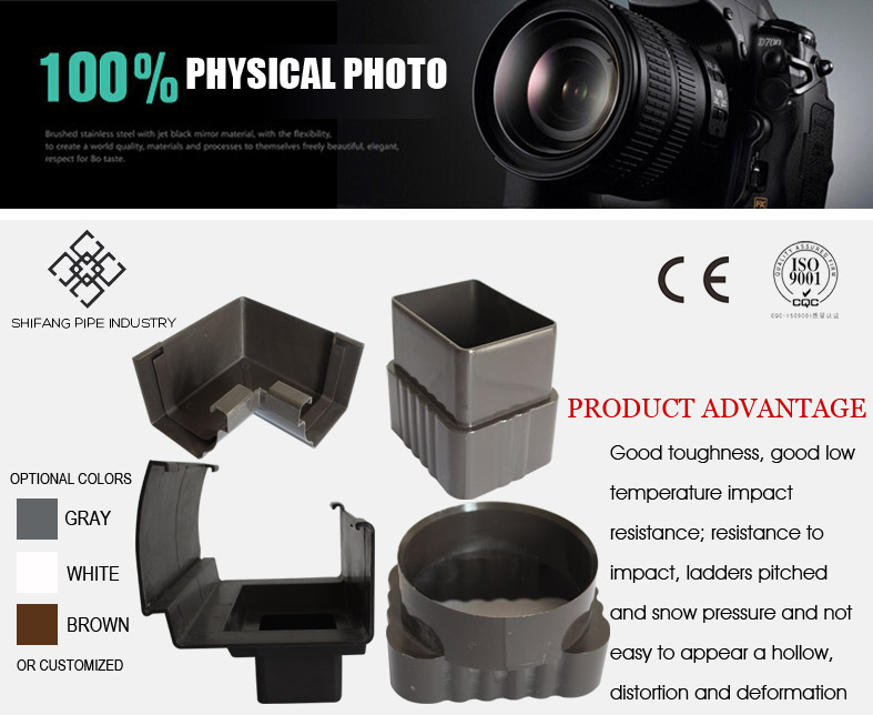 PVC pipe fittings 4 way sanitary cross for water drainage