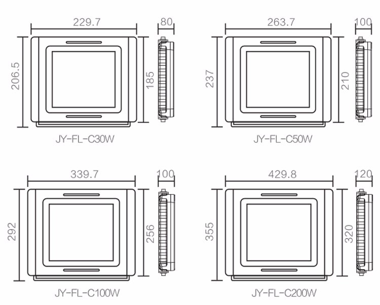 Hot sale high quality low price 400w led tunnel light