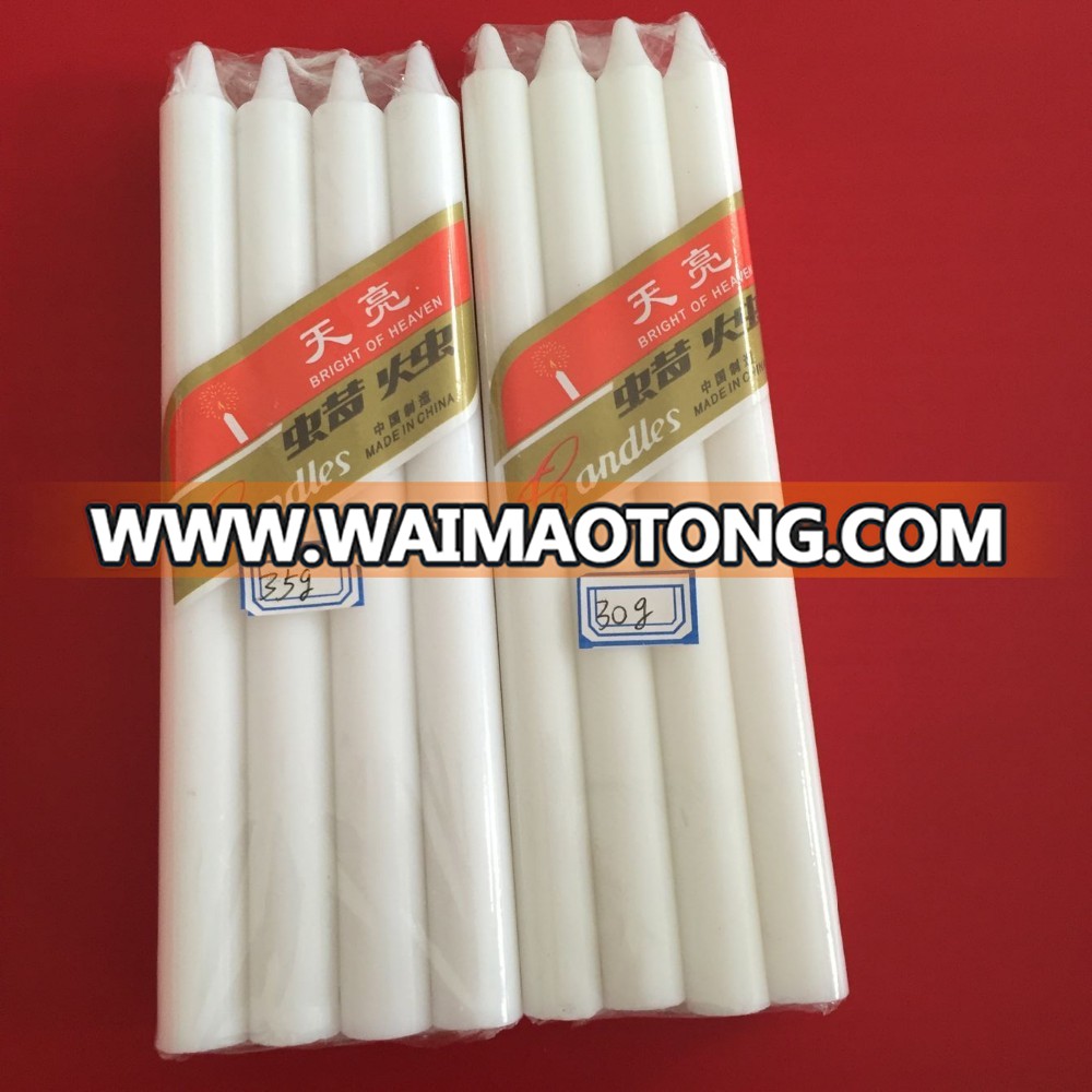 candle factory wholesale parraffin wax household white candle