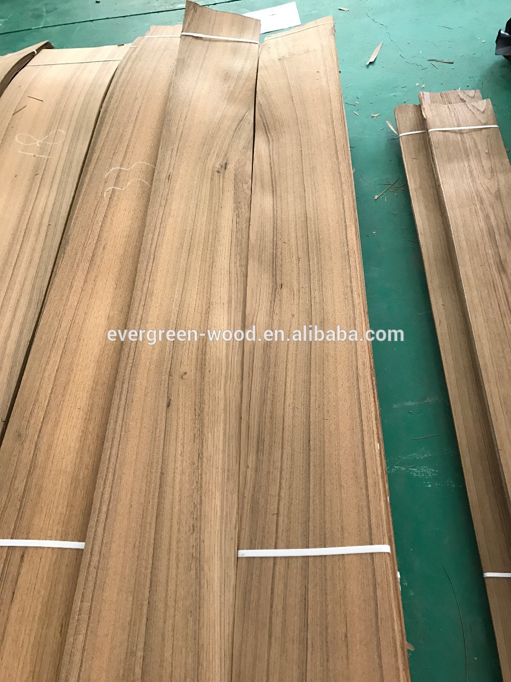 Burmese teak veneer rotary cut timber veneer for furniture