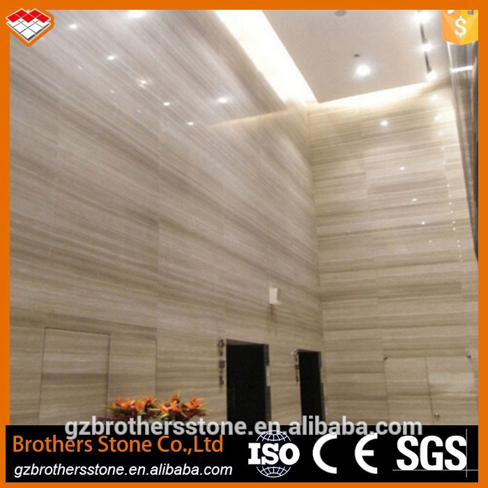 Hot sale Athena Grey Marble tile bathroom wood look marble floor tile type installing marble wall tile