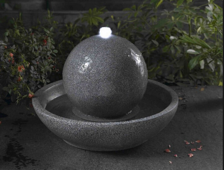 Wholesale Rotating Ball Marble outdoor Water Fountain Ball Stone Water Fountain