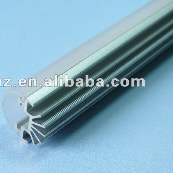 cover +aluminum T5 plastic led profiles for indoor