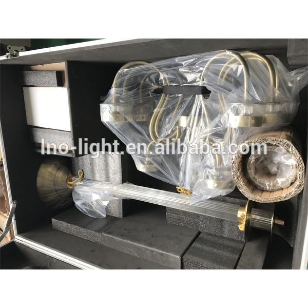 Aluminum Road ready trunk Flight case for Floor Lamp LED lighting