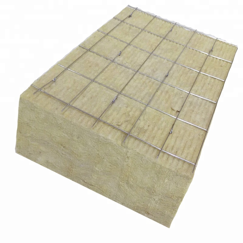 Exterior Wall Heat resistant soundproof thermal Insulation Rockwool fireproof insulation Board for air and duck