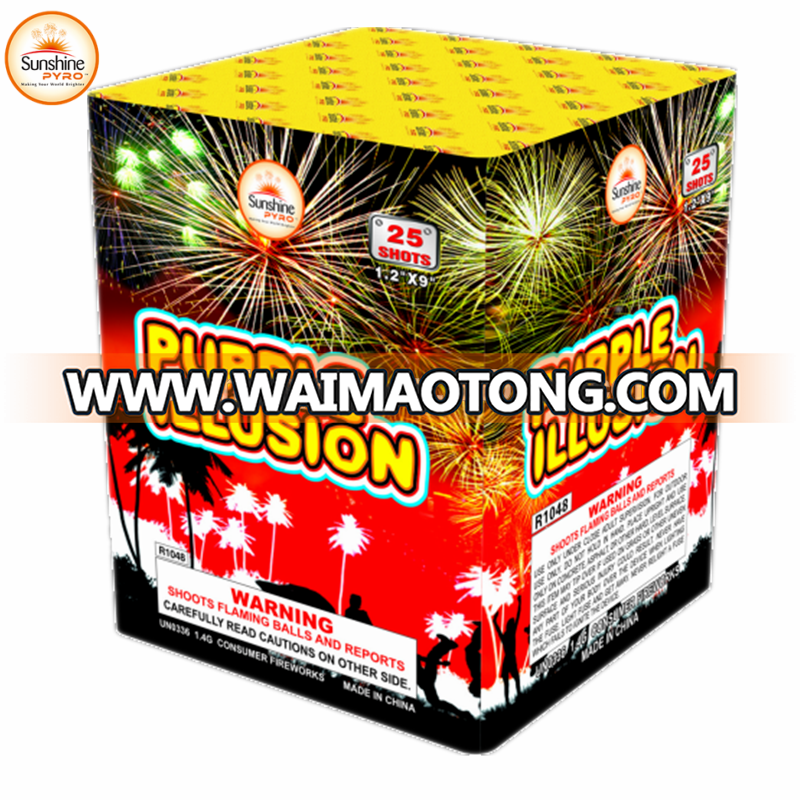 Hotsale 9 shots Consumer Small Cake Battery fireworks