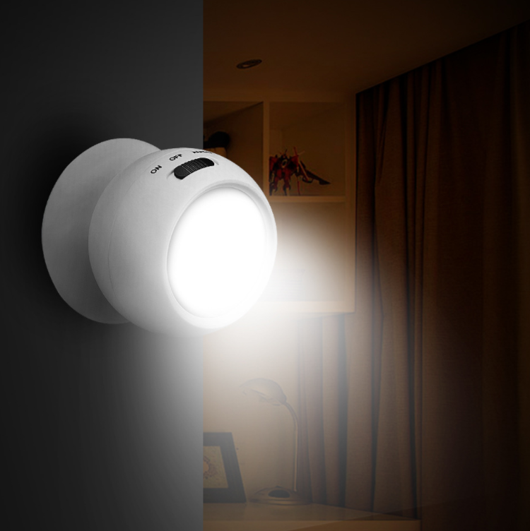 New design powerful COB led source night light motion sensor light